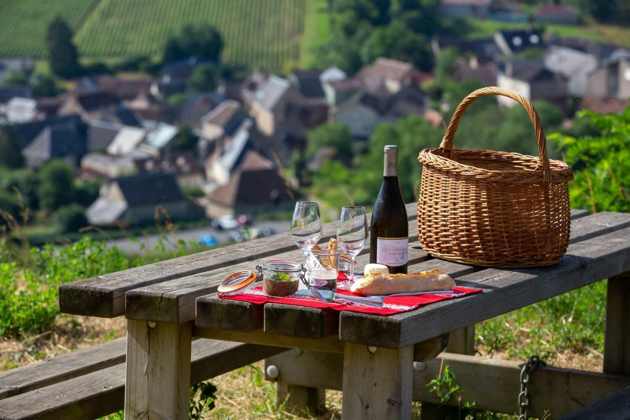 Hotel Restaurant Famille Bourgeois "La Cote Des Monts Damnes" Sancerre Kültér fotó